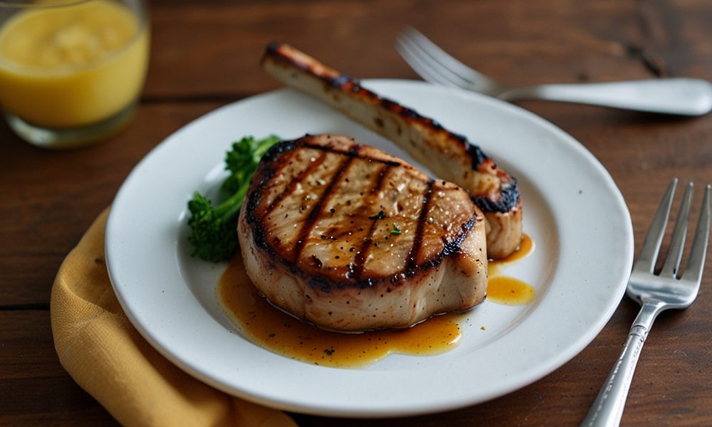 Grilled Pork Chops Supreme