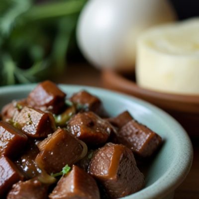 Hearty Beef Liver and Onions