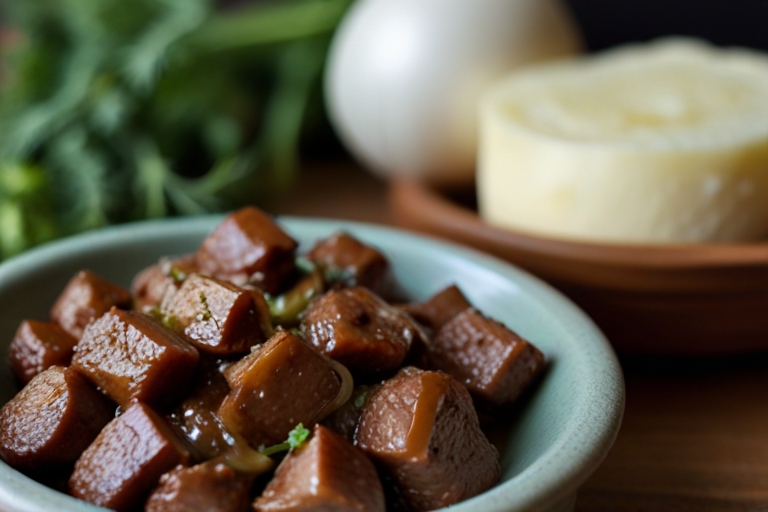 Hearty Beef Liver and Onions